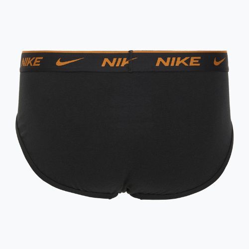 Uomo Nike Everyday Cotton Stretch Brief 3 paia nero light crimson/desert ochre/nero wb