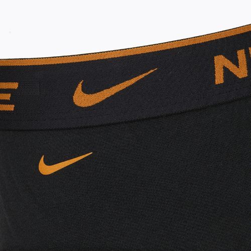 Uomo Nike Everyday Cotton Stretch Brief 3 paia nero light crimson/desert ochre/nero wb