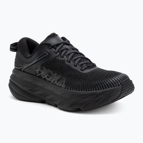 Scarpe da corsa da donna HOKA Bondi 7 nero/nero