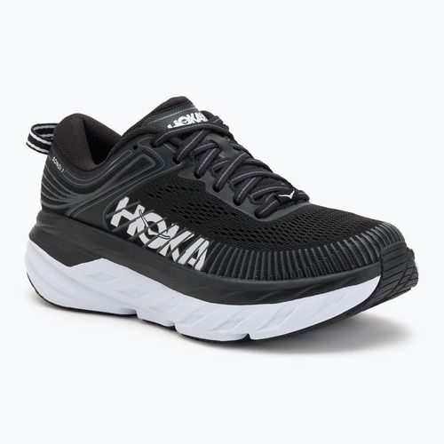 Scarpe da corsa da donna HOKA Bondi 7 nero/bianco