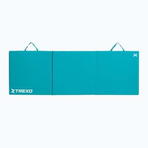 Materasso da ginnastica pieghevole TREXO 180 x 60 x 5 cm verde