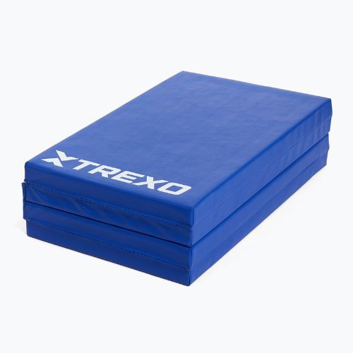 Materasso da ginnastica pieghevole XTREXO 195 x 80 x 5 cm blu