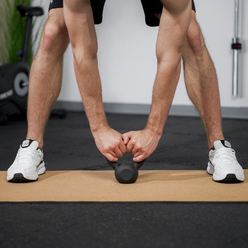 Kettlebell in ghisa TREXO 4kg nero