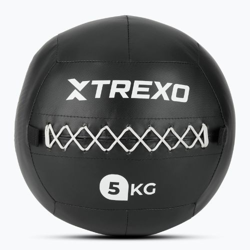 XTREXO Wall Ball 5 kg nero