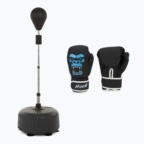 Set da boxe per bambini Hook Fighting Gorilla nero