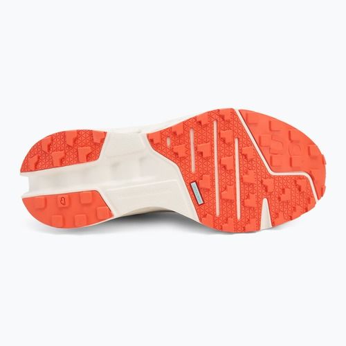 Scarpe da trail running On Cloudsurfer da donna fossile/avorio