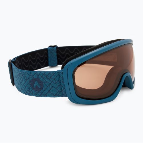 Maschera da sci per bambini ATTABO Apik Jr Anti-Fog blue