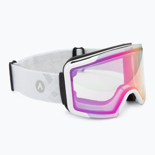 Maschera da sci ATTABO Nanuk Pro photochromic white