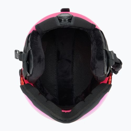 Casco da sci per bambini ATTABO Avens 2.0 Jr Visor pink