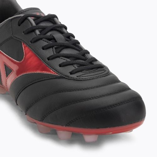 Scarpe da calcio Mizuno Morelia II Elite FG Uomo nero/morelia 40° rosso/nero sabbia