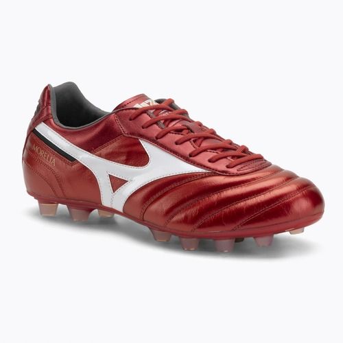 Scarpe da calcio Mizuno Morelia II Elite FG uomo 40° rosso/bianco/nero