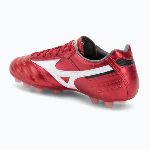 Mizuno Morelia II Pro FG scarpe da calcio uomo 40° rosso/bianco/nero