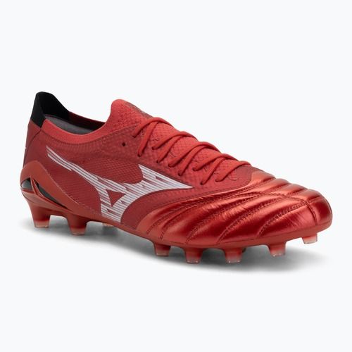 Scarpe da calcio Mizuno Morelia Neo IV Β Elite MD uomo 40° rosso/bianco/nero