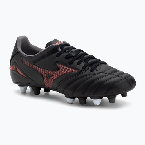 Scarpe da calcio Mizuno Morelia Neo IV Pro Mix nero/morelia 40° rosso/nero da uomo