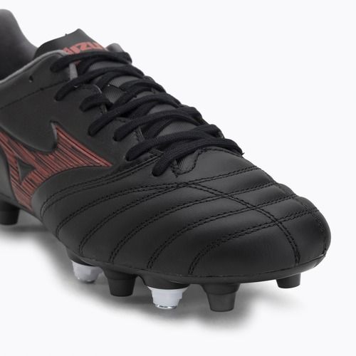 Scarpe da calcio Mizuno Morelia Neo IV Pro Mix nero/morelia 40° rosso/nero da uomo