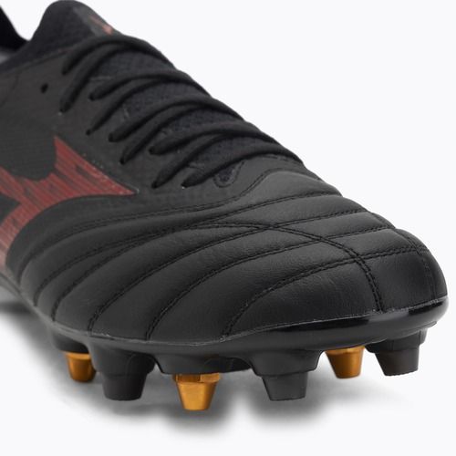 Scarpe da calcio Mizuno Morelia Neo IV Beta Elite Mix SG nero/morelia 40° rosso/nero Uomo