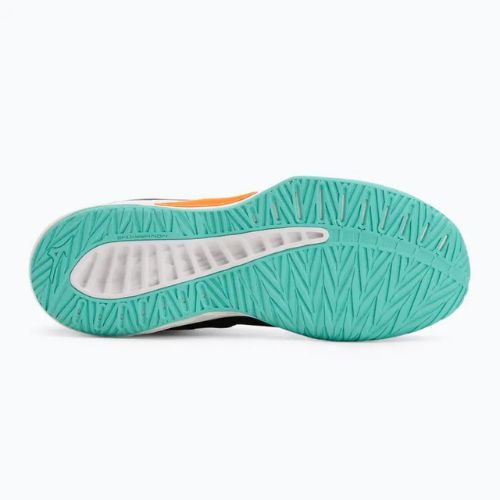 Scarpa da pallavolo Mizuno Thunder Blade Z Mid nero/tangelo/verde ghiaccio