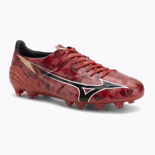 Scarpe da calcio Mizuno uomo α II Elite Md morelia 40° rosso/nero/oro