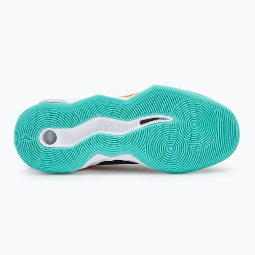 Scarpe da pallavolo Mizuno Wave Momentum Pro nero/tangelo/verde ghiaccio