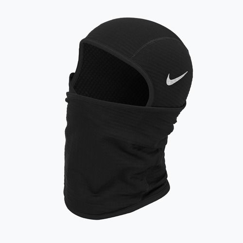 Maglione Nike Therma Fit Sphere Hood 5.0 nero/argento con camino