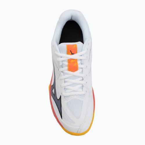Scarpe da pallavolo Mizuno Lightning Star Z7 bianco/fuoco corallo 2/citrus per bambini