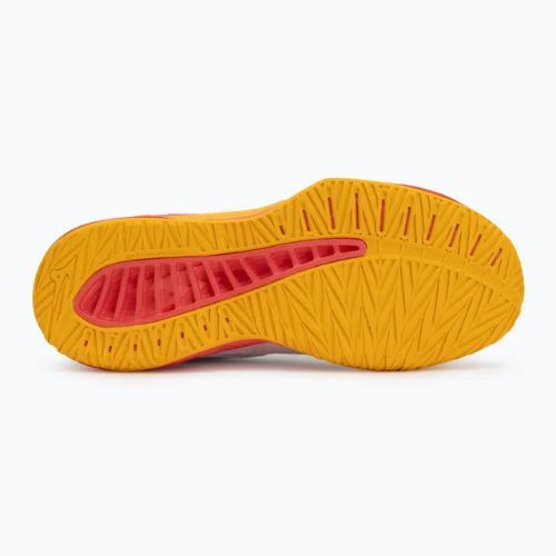 Scarpe da pallavolo Mizuno Lightning Star Z7 bianco/fuoco corallo 2/citrus per bambini