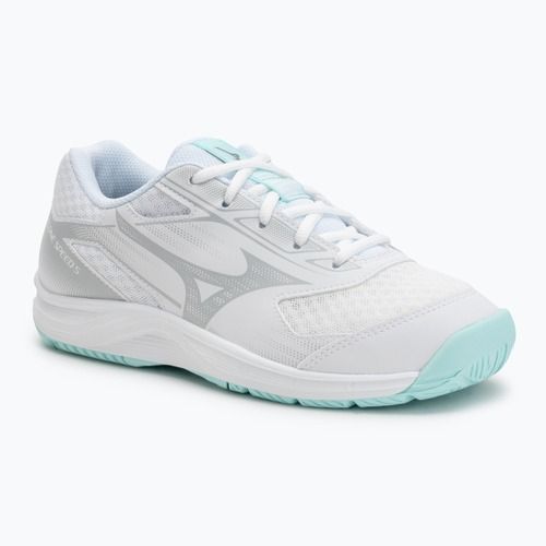 Scarpe da pallavolo da donna Mizuno Cyclone Speed 5 bianco/blu