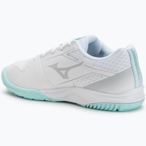 Scarpe da pallavolo da donna Mizuno Cyclone Speed 5 bianco/blu