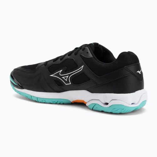 Scarpe da pallamano Mizuno Wave Phantom 3 nero/tangelo/verde ghiaccio
