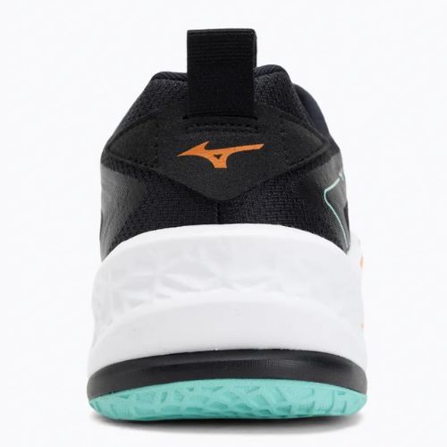 Scarpe da pallamano Mizuno Wave Stealth Neo 2 nero/tangelo/verde ghiaccio