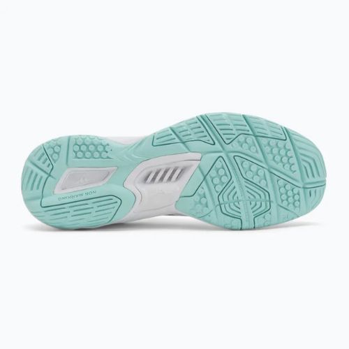 Scarpe da pallamano da donna Mizuno Wave Stealth 6 bianco/blu tinta unita