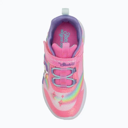 Scarpe da bambino Skechers Unicorn Chaser rosa/multi