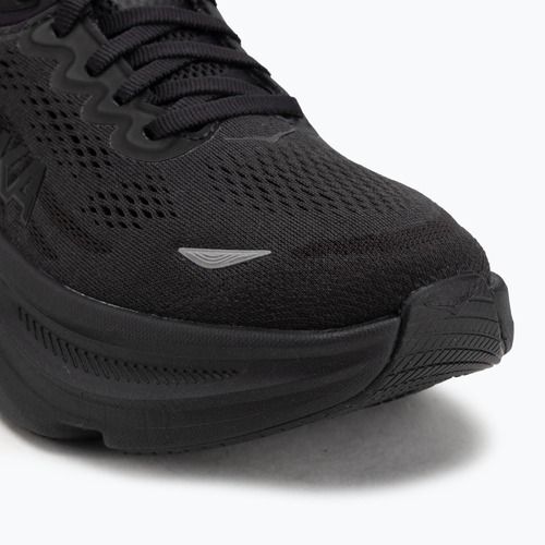 Scarpe da corsa da donna HOKA Bondi 9 Wide nero/nero