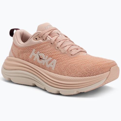 Scarpe da corsa da donna HOKA Gaviota 5 rose latte/rose cream