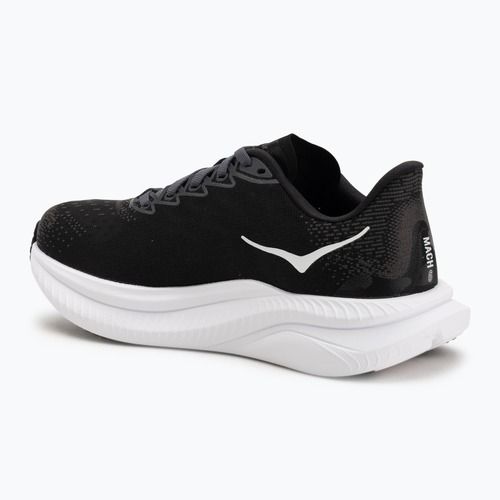 Scarpe da corsa da donna HOKA Mach 6 nero/bianco