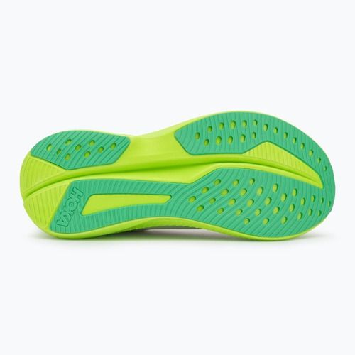 Scarpe da corsa da uomo HOKA Mach 6 bianco/neon lime
