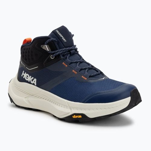 Scarpe da trekking da uomo HOKA Transport Hike GTX varsity navy/truffle salt