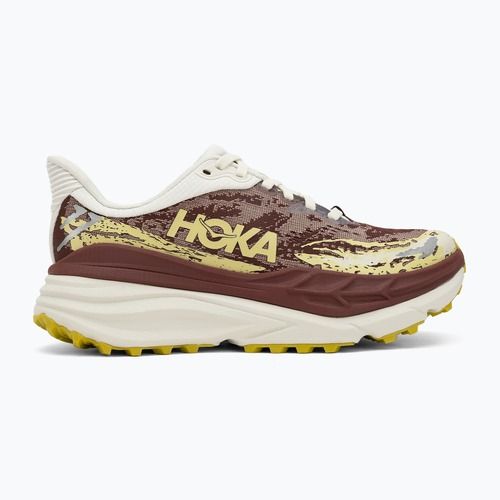 Scarpe da corsa da donna HOKA Stinson 7 truffle salt/dark cedar