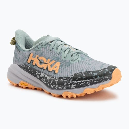 Scarpe da corsa da donna HOKA Speedgoat 6 GTX giada/grigio cenere