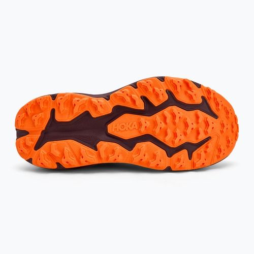 Scarpe da corsa per bambini HOKA Speedgoat 6 flower nectar/neon tangerine