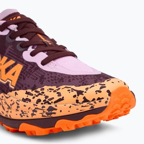 Scarpe da corsa per bambini HOKA Speedgoat 6 flower nectar/neon tangerine