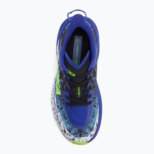 Scarpe da corsa per bambini HOKA Speedgoat 6 night sky/neon lime