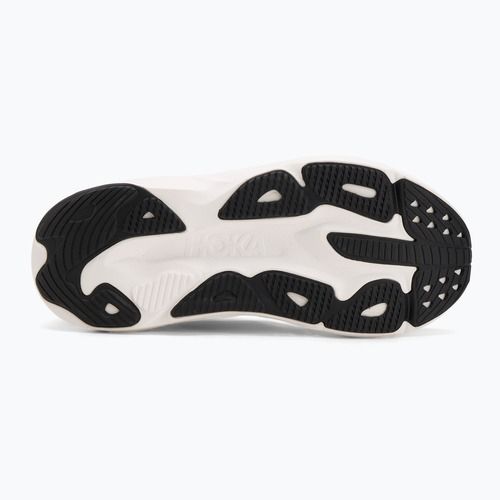 Scarpe da corsa da uomo HOKA Skyflow Wide nero/bianco