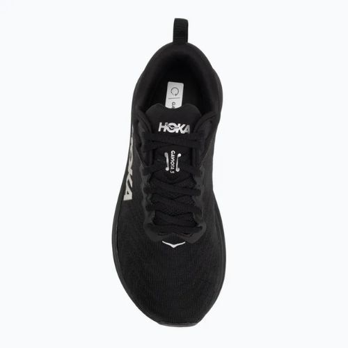Scarpe da corsa da uomo HOKA Skyflow Wide nero/bianco