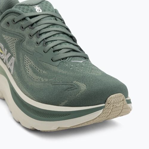 Scarpe da corsa da uomo HOKA Clifton 10 felce/sale tartufo