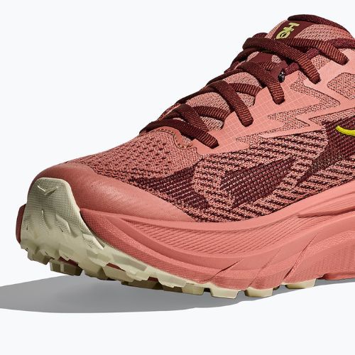 Scarpe da corsa da donna HOKA Challenger 8 blush/dark cedar