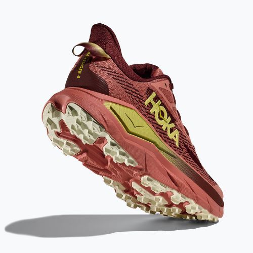 Scarpe da corsa da donna HOKA Challenger 8 Wide blush / dark cedar
