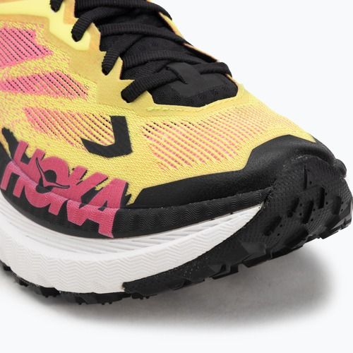 Scarpe da corsa da uomo Hoka Mafate X neon hoka citrus/neon rose