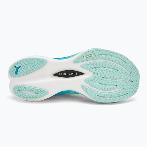 Scarpe da corsa da donna PUMA Deviate Nitro 3 blu menta/veloce