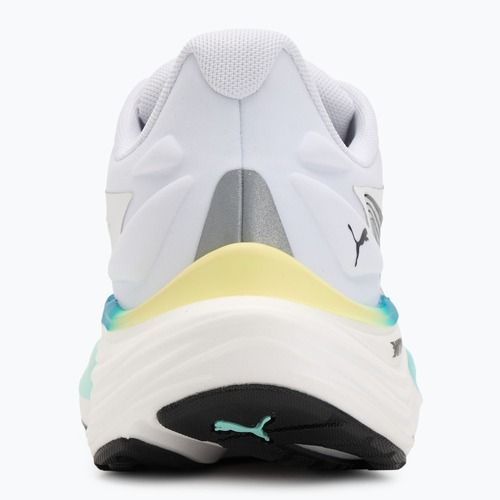 Scarpe da corsa da uomo PUMA Electrify Nitro 4 puma bianco / menta sciolto / blu velocità